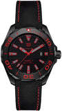 Buy Shop Tag Heuer Aquaracer Caliber 5 Black Dial Black Nylon Strap Watch for Men - WAY208A.FC6381 USA Online