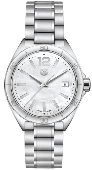 Buy Shop Tag Heuer Formula 1 White Mother of Pearl Dial Watch for Women - WBJ1318.BA0666 USA Online