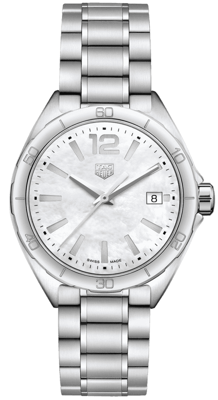 Buy Shop Tag Heuer Formula 1 White Mother of Pearl Dial Watch for Women - WBJ1318.BA0666 USA Online