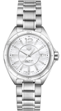 Buy Shop Tag Heuer Formula 1 Quartz Mother of Pearl White Dial Silver Steel Strap Watch for Women - WBJ1418.BA0664 USA Online