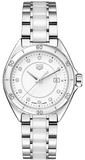 Buy Shop Tag Heuer Formula 1 Diamonds White Dial Two Tone Steel Strap Watch for Women - WBJ141AD.BA0974 USA Online