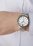 Buy Shop Tissot Quickster Chronograph Silver Dial Watch For Men - T095.417.11.037.00 USA Online
