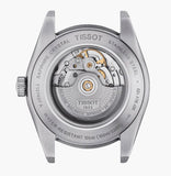 Buy Shop Tissot Gentleman Powermatic 80 Silicium Black Dial Brown Leather Strap Watch For Men - T127.407.16.051.01 USA Online