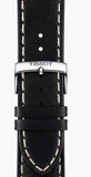 Buy Shop Tissot PR 100 Sport Quartz Chronograph Black Dial Black Leather Strap Watch For Men - T101.617.16.051.00 USA Online