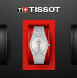 Buy Shop Tissot PRX Silver Dial Silver Steel Strap Watch For Women - T137.210.11.031.00 USA Online
