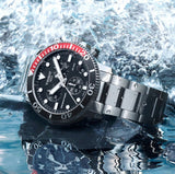 Buy Shop Tissot Seastar 1000 Chronograph Black Dial Silver Steel Strap Watch For Men - T120.417.11.051.01 USA Online