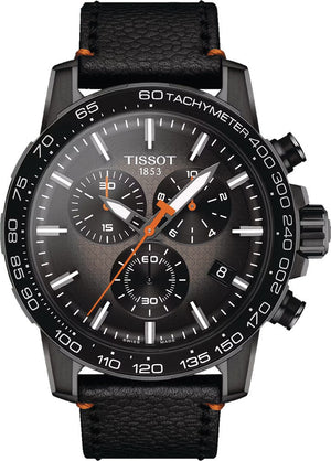 Buy Shop Tissot Supersport Chrono Grey Dial Black Nylon Strap Watch For Men - T125.617.36.081.00 USA Online