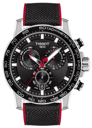 Buy Shop Tissot Supersport Vuelta Special Edition Chrono Black Dial Black Nylon Strap Watch for Men - T125.617.17.051.01 USA Online