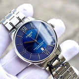 Buy Shop Tissot Chemin Des Tourelles Powermatic 80 Blue Dial Silver Steel Strap Watch for Men - T099.407.11.048.00 USA Online