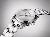 Buy Shop Tissot T Wave Diamonds White Dial Silver Steel Strap Watch For Women - T112.210.11.036.00 USA Online