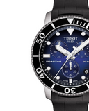 Buy Shop Tissot Seastar 1000 Chronograph Blue Dial Black Rubber Strap Watch For Men - T120.417.17.041.00 USA Online