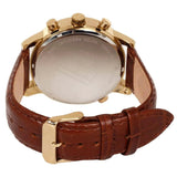 Buy Shop Tommy Hilfiger Harrison White Dial Brown Leather Strap Watch for Men - 1790874 USA Online
