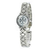 Buy Shop Tory Burch Reva Silver Dial Silver Steel Strap Watch for Women - TBW4044 USA Online