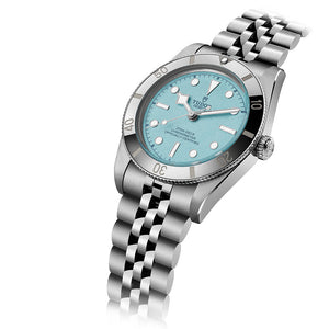 Buy Shop Tudor Black Bay 54 Blue Dial Silver Steel Strap Watch for Men - M79000-0001 USA Online