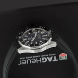Buy Shop Tag Heuer Aquaracer Calibre 5 Automatic Black Dial Black Rubber Strap Watch for Men - WAY211A.FT6151 USA Online