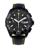 Buy Shop Tag Heuer Aquaracer PVD Black Dial Watch for Men - CAY218A.FC6361 USA Online