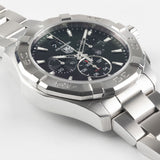 Buy Shop Tag Heuer Aquaracer Chronograph Black Dial Silver Steel Strap Watch for Men - CAY1110.BA0927 USA Online