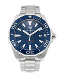 Buy Shop Tag Heuer Aquaracer Blue Dial Silver Steel Strap Watch for Men - WAY101C.BA0746 USA Online