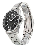 Buy Shop Tag Heuer Aquaracer Black Dial Silver Steel Strap Watch for Men - WAY111A.BA0928 USA Online