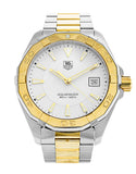 Buy Shop Tag Heuer Aquaracer Quartz White Dial Two Tone Steel Strap Watch for Men - WAY1120.BB0930 USA Online