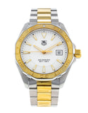 Buy Shop Tag Heuer Aquaracer Quartz White Dial Two Tone Steel Strap Watch for Men - WAY1120.BB0930 USA Online