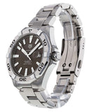 Buy Shop Tag Heuer Aquaracer Calibre 5 Automatic Sunray Brown Dial Silver Steel Strap Watch for Men - WAY2018.BA0927 USA Online