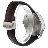 Buy Shop Tag Heuer Aquaracer Caliber 5 Black Dial Brown Leather Strap Watch for Men - WAY201M.FC6474 USA Online