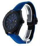 Buy Shop Tag Heuer Aquaracer Calibre 5 Automatic Titanium Blue Dial Blue Nylon Strap Watch for Gents - WAY208B.FC6382 USA Online