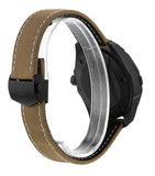 Buy Shop Tag Heuer Aquaracer 300 Calibre 5 Automatic Black Dial Brown Nylon Strap Watch for Men - WAY208C.FC6383 USA Online