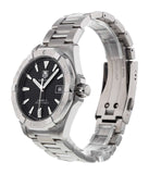 Buy Shop Tag Heuer Aquaracer Automatic Black Dial Silver Steel Strap Watch for Men - WAY2110.BA0928 USA Online