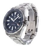 Buy Shop Tag Heuer Aquaracer Calibre 5 Blue Dial Silver Steel Strap Watch for Men - WAY211C.BA0928 USA Online