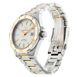 Tag Heuer Aquaracer Automatic White Dial Two Tone Steel Strap Watch for Men - WAY2151.BD0912