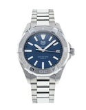 Buy Shop Tag Heuer Aquaracer Quartz Blue Dial Silver Steel Strap Watch for Women - WBD1312.BA0740 USA Online