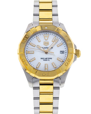 Buy Shop Tag Heuer Aquaracer Mother of Pearl Dial Watch for Women - WBD1320.BB0320 USA Online