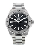 Buy Shop Tag Heuer Aquaracer Professional 200 Quartz Black Dial Silver Steel Strap Watch for Men - WBP1110.BA0627 USA Online