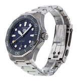 Buy Shop Tag Heuer Aquaracer Professional 300 Automatic Blue Dial Silver Steel Strap Watch for Men - WBP201B.BA0632 USA Online