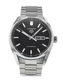 Buy Shop Tag Heuer Carrera Day Date Automatic Black Dial Silver Steel Strap Watch for Men - WBN2010.BA0640 USA Online