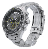 Tag Heuer Formula 1 Ayrton Senna Special Edition Grey Dial Silver Steel Strap Watch for Men - CAZ101AF.BA0637