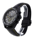 Buy Shop Tag Heuer Formula 1 Chronograph Senna Black Dial Black Leather Strap Watch for Men - CAZ101AJ.FC6487 USA Online