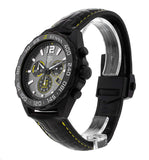 Buy Shop Tag Heuer Formula 1 Chronograph Senna Black Dial Black Leather Strap Watch for Men - CAZ101AJ.FC6487 USA Online