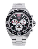 Buy Shop Tag Heuer Formula 1 Indy 500 Special Edition Black Dial Silver Steel Strap Watch for Men - CAZ101V.BA0842 USA Online
