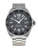 Buy Shop Tag Heuer Formula 1 Calibre 5 Chronograph Anthracite Dial Silver Steel Strap Watch for Men - WAZ2011.BA0842 USA Online