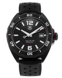 Buy Shop Tag Heuer Formula 1 Automatic Black Dial Black Rubber Strap Watch for Men - WAZ2115.FT8023 USA Online