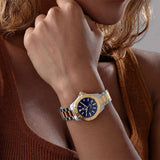 Buy Shop Tag Heuer Aquaracer Blue Dial Two Tone Steel Strap Watch for Women - WBD1325.BB0320 USA Online