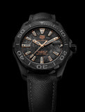 Buy Shop Tag Heuer Aquaracer Calibre 5 Black NATO Strap Carbon Dial Watch for Men - WBD218A.FC6445 USA Online