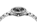 Buy Shop Tag Heuer Aquaracer Professional 200 Quartz Black Dial Silver Steel Strap Watch for Women - WBP1410.BA0622 USA Online