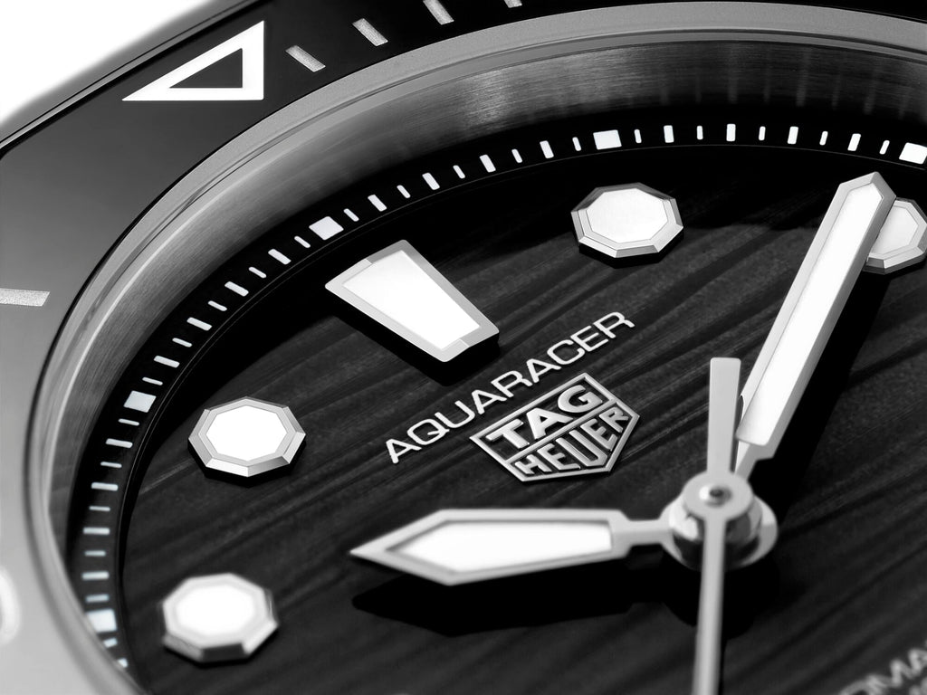 Buy Shop Tag Heuer Aquaracer Professional 300 Automatic Black Dial Silver Steel Strap Watch for Women - WBP231D.BA0626 USA Online