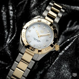 Buy Shop Tag Heuer Aquaracer Mother of Pearl Dial Two Tone Steel Strap Watch for Women - WBD1320.BB0320 USA Online