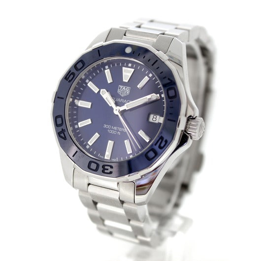 Buy Shop Tag Heuer Aquaracer Blue Dial Watch for Women - WAY131S.BA0748 USA Online