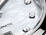 Buy Shop Tag Heuer Carrera Diamonds Mother of Pearl Dial Silver Steel Strap Watch for Women - WBN2412.BA0621 USA Online